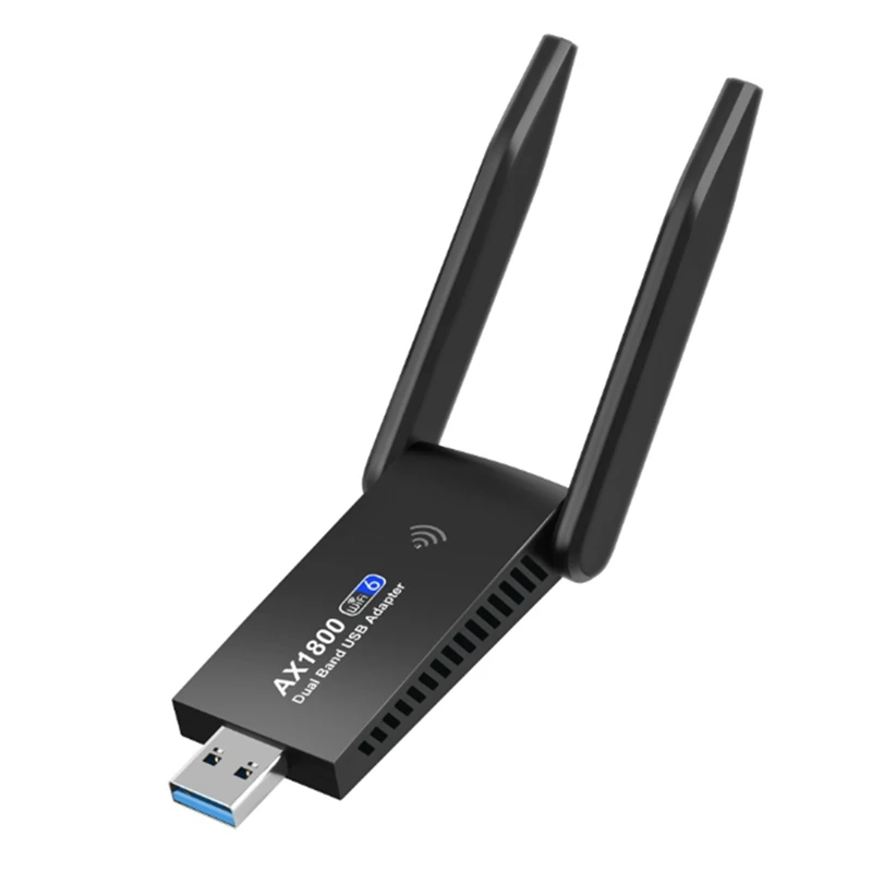 Двухдиапазонная беспроводная Wi-Fi-карта AX1800 2,4G/5 ГГц, сетевая карта USB 3,0, адаптер Wifi6 для Windows 10/11, 1 шт.
Двухдиапазонная беспроводная Wi-Fi-карта AX1800 2,4G/5 ГГц, сетевая карта USB 3,0, адаптер Wifi6 для Windows 10/11, 1 шт.