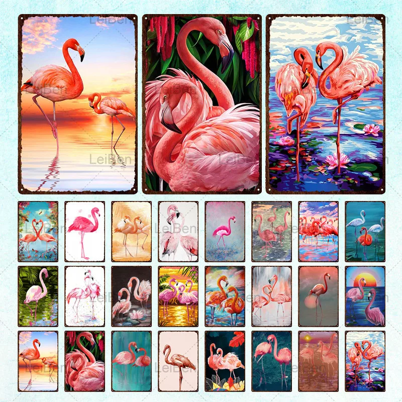 Flamingo Metal Tin Sign Retro Animal Plaque Vintage Decorative Plate Wall Sticker Home Decor Man Cave Club Pub Bar Iron Painting
Flamingo Metal Tin Sign Retro Animal Plaque Vintage Decorative Plate Wall Sticker Home Decor Man Cave Club Pub Bar Iron Painting