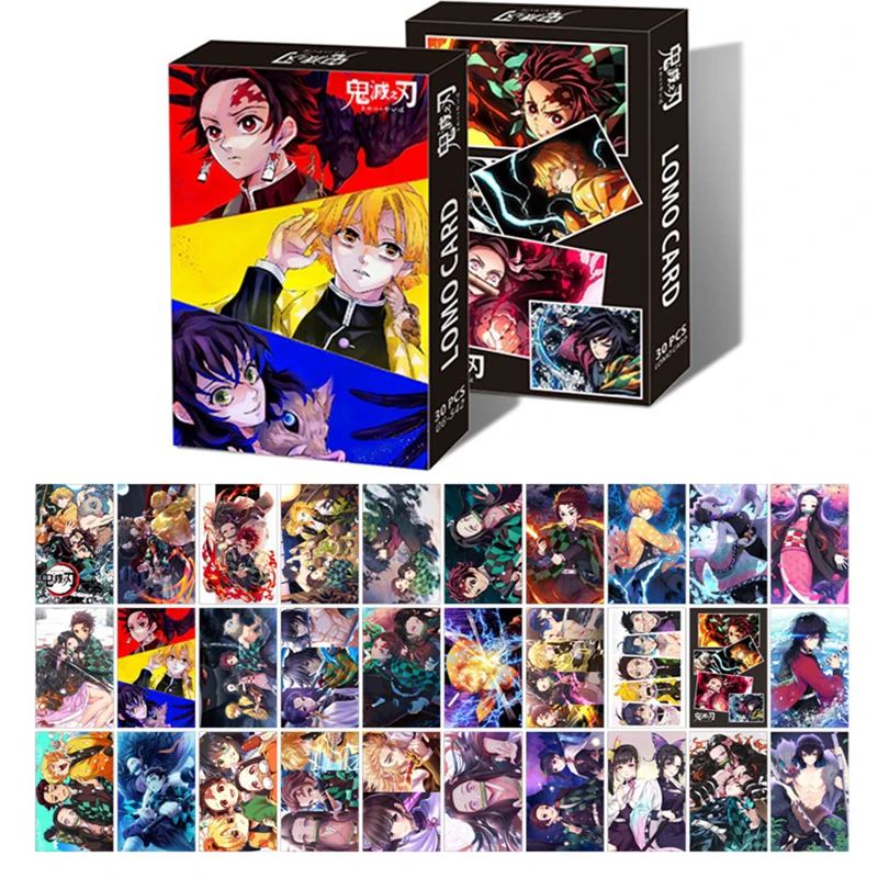 30PCS/Set Anime Demon Slayer Kimetsu No Yaiba LOMO Cards Peripheral High Quality Photo Cards For Fans Collection Photocards Gift
30PCS/Set Anime Demon Slayer Kimetsu No Yaiba LOMO Cards Peripheral High Quality Photo Cards For Fans Collection Photocards Gift