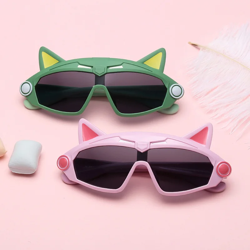 Child Sunglasses Fashion Cat Glasses Polarized Child Sunglasses Silica Gel Sunglasses Cute UV400 Sunglasses
Child Sunglasses Fashion Cat Glasses Polarized Child Sunglasses Silica Gel Sunglasses Cute UV400 Sunglasses