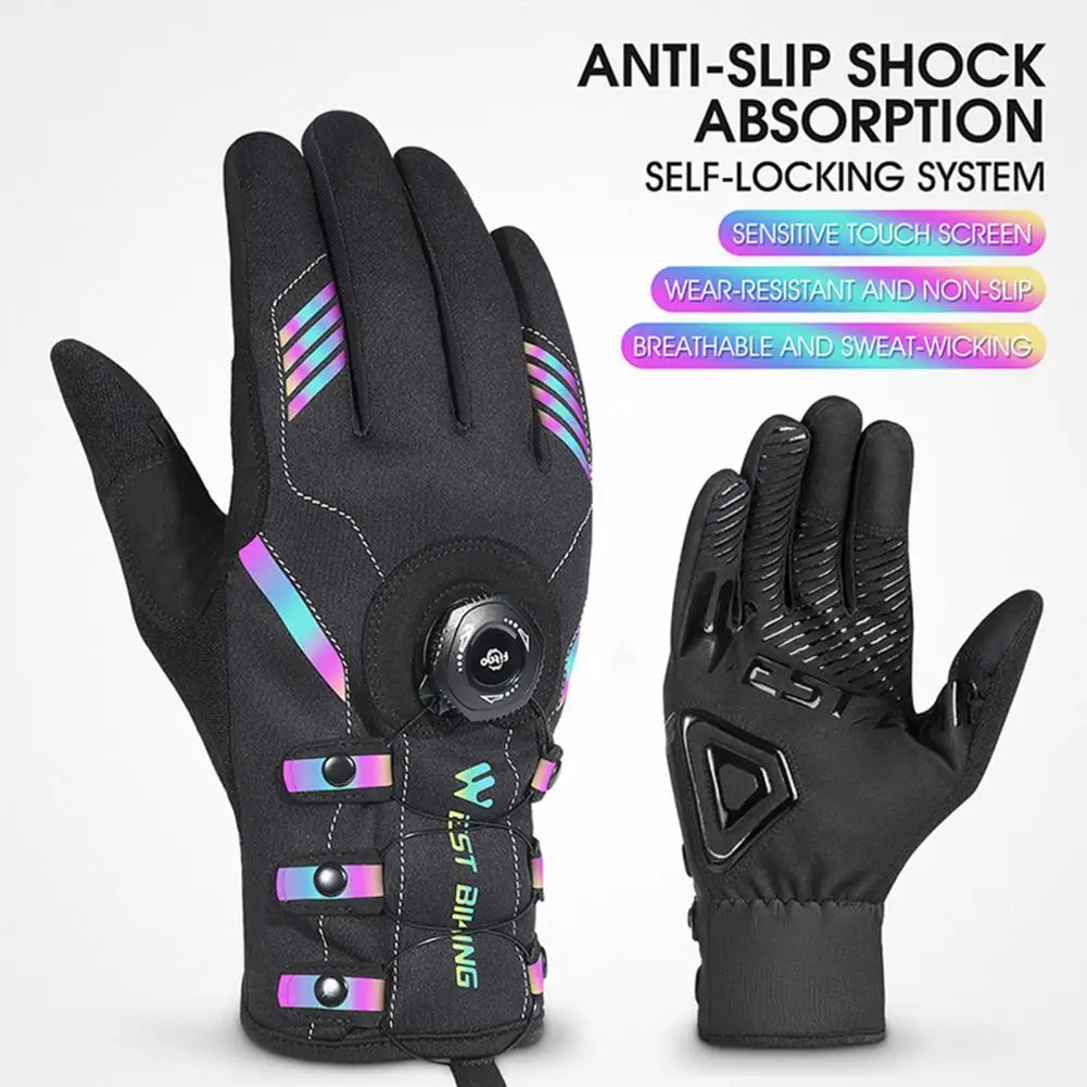 WEST BIKING Men Bike Gloves Adjustable Self-locking Winter Reflective MTB Bike Gloves Touch Screen Sport Ski Cycling Gloves 2022
WEST BIKING Men Bike Gloves Adjustable Self-locking Winter Reflective MTB Bike Gloves Touch Screen Sport Ski Cycling Gloves 2022