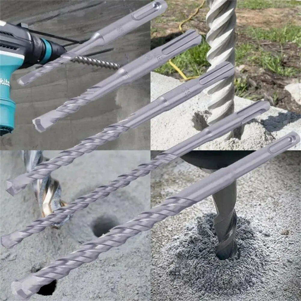 9pcs Hammer Drill Bit Set 40CR 130 Degrees Fast Drilling Speed SDS Carbide Drill For Bricks Masonry Concrete Cement Stone Rocks
9pcs Hammer Drill Bit Set 40CR 130 Degrees Fast Drilling Speed SDS Carbide Drill For Bricks Masonry Concrete Cement Stone Rocks