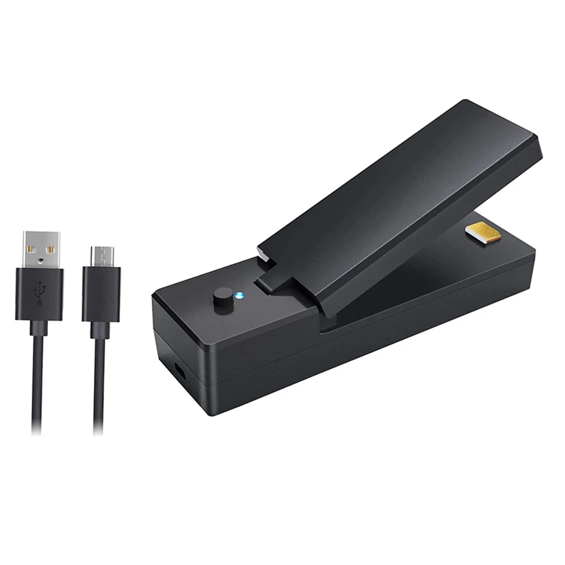 Mini Bag Sealer Heat Seal, Smart Bag Sealers For Plastic Bags,Portable Small Heated Sealer Reseal Bags For Snack Chips
Mini Bag Sealer Heat Seal, Smart Bag Sealers For Plastic Bags,Portable Small Heated Sealer Reseal Bags For Snack Chips