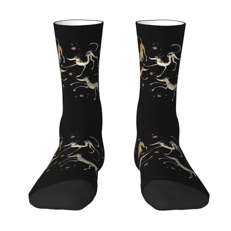 Fashion Garden Party Cute Greyhounds Lurcher Socks Men Women Warm 3D Printing Whippet Sighthound Dog Sports Basketball Socks
Fashion Garden Party Cute Greyhounds Lurcher Socks Men Women Warm 3D Printing Whippet Sighthound Dog Sports Basketball Socks