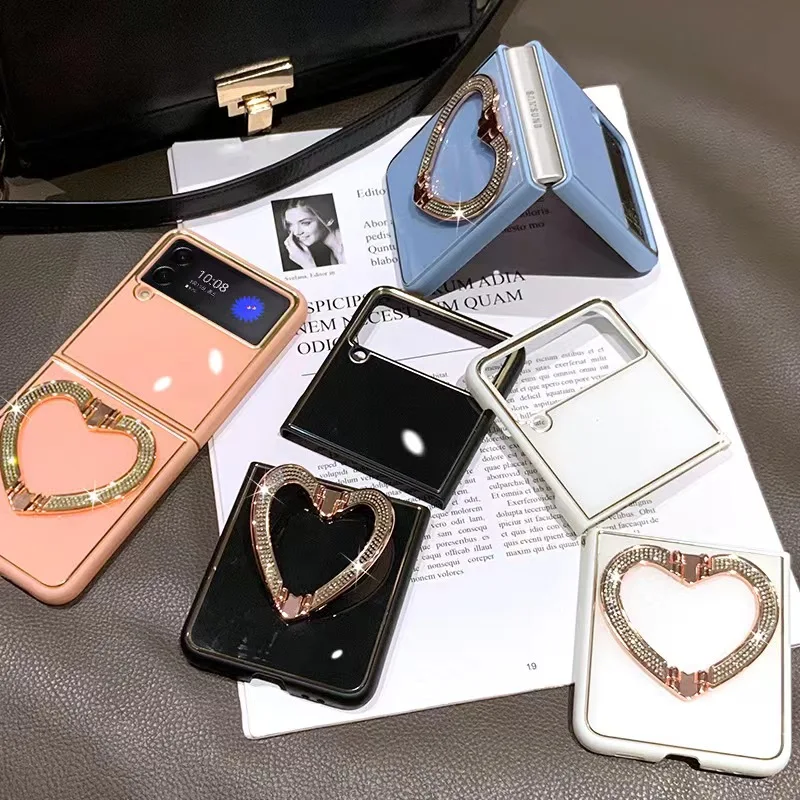For Samsung Galaxy Z Flip 3 4 5G F7110 Luxury Gift Heart Diamond Stand Phone Case Cover
For Samsung Galaxy Z Flip 3 4 5G F7110 Luxury Gift Heart Diamond Stand Phone Case Cover