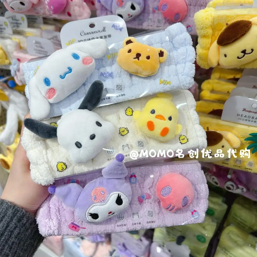 Милый Sanrios аниме Kuromi Cinnamoroll My Melody Kawaii 3D плюшевая повязка для волос для лица поглощение воды аксессуары для макияжа для девушек Подарок
Милый Sanrios аниме Kuromi Cinnamoroll My Melody Kawaii 3D плюшевая повязка для волос для лица поглощение воды аксессуары для макияжа для девушек Подарок