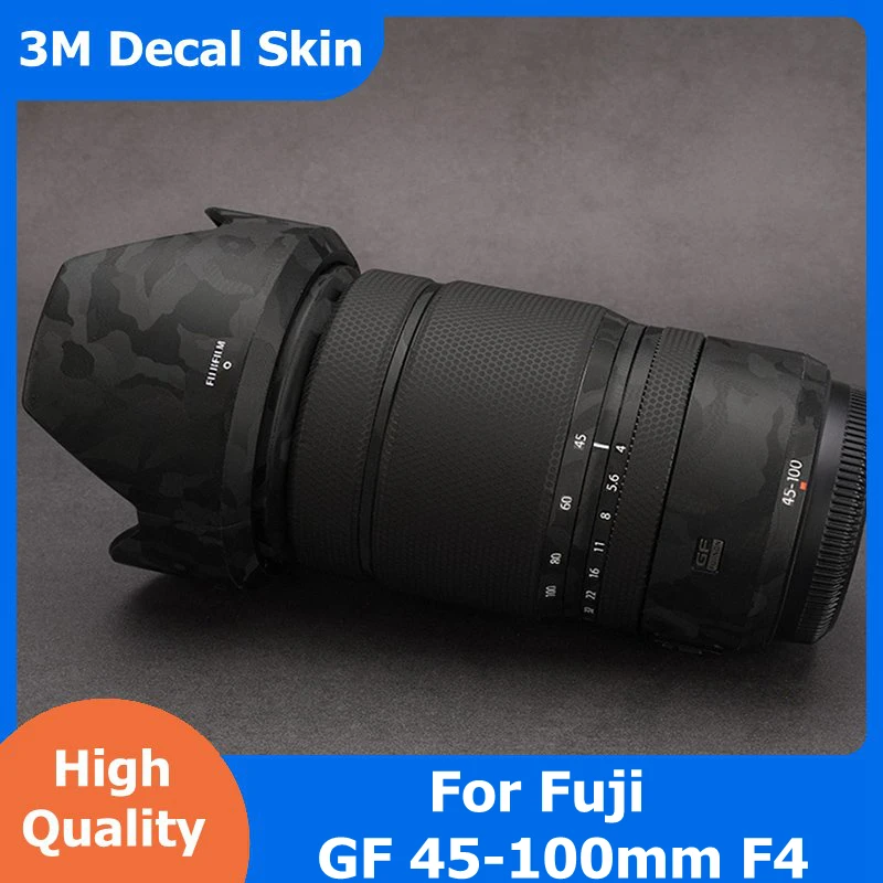 

For Fuji Fujifilm GF 45-100mm F4 R LM OIS WR Anti-Scratch Camera Sticker Coat Wrap Protective Film Body Protector Skin