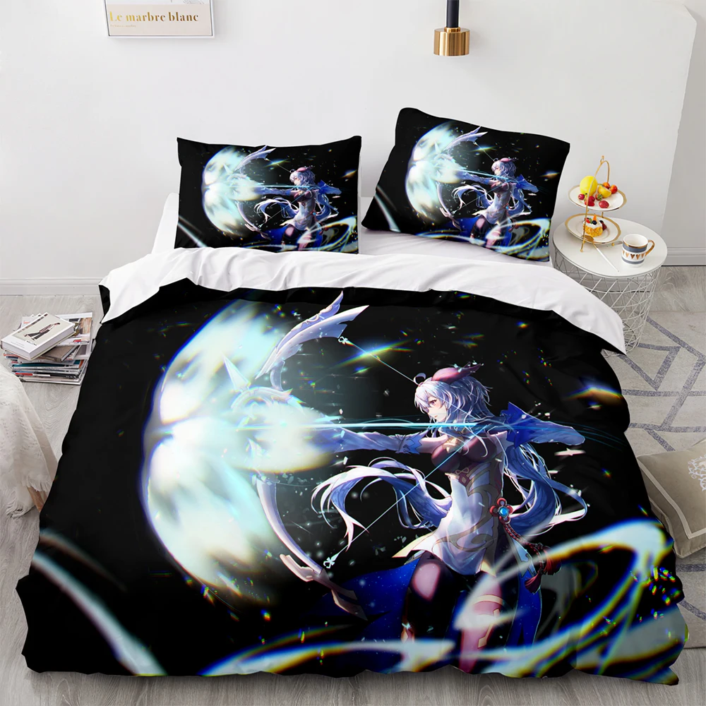 Gaming Genshin Impact Hutao Cosplay Duvet Cover Cartoon Bedding Set Full Size King Bed Comforter Quilt Cover Pillowcase Home
Gaming Genshin Impact Hutao Cosplay Duvet Cover Cartoon Bedding Set Full Size King Bed Comforter Quilt Cover Pillowcase Home