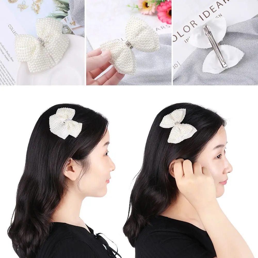Модные заколки для волос, аксессуары для волос для девочек и детей, бутиковые Многослойные Украшенные жемчужинами банты стразы, заколки для... 
Модные заколки для волос, аксессуары для волос для девочек и детей, бутиковые Многослойные Украшенные жемчужинами банты стразы, заколки для...