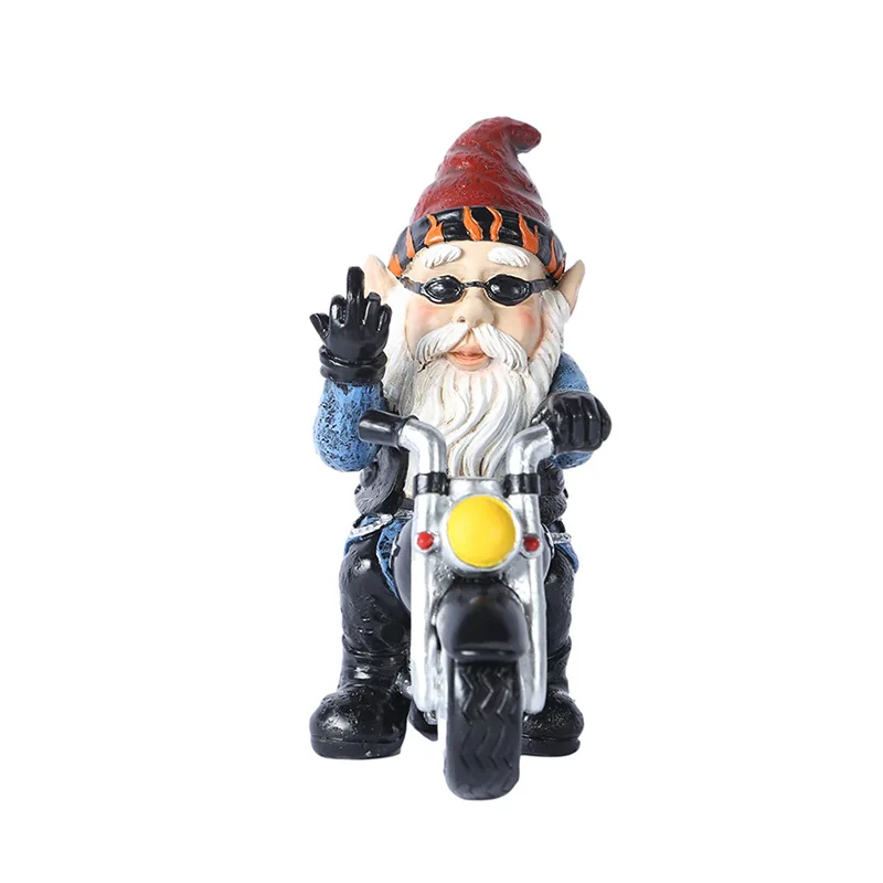 Garden Motorcycle Dwarf Decoration, Qiao Qian Gift, Birthday Gift, Resin Crafts
Garden Motorcycle Dwarf Decoration, Qiao Qian Gift, Birthday Gift, Resin Crafts