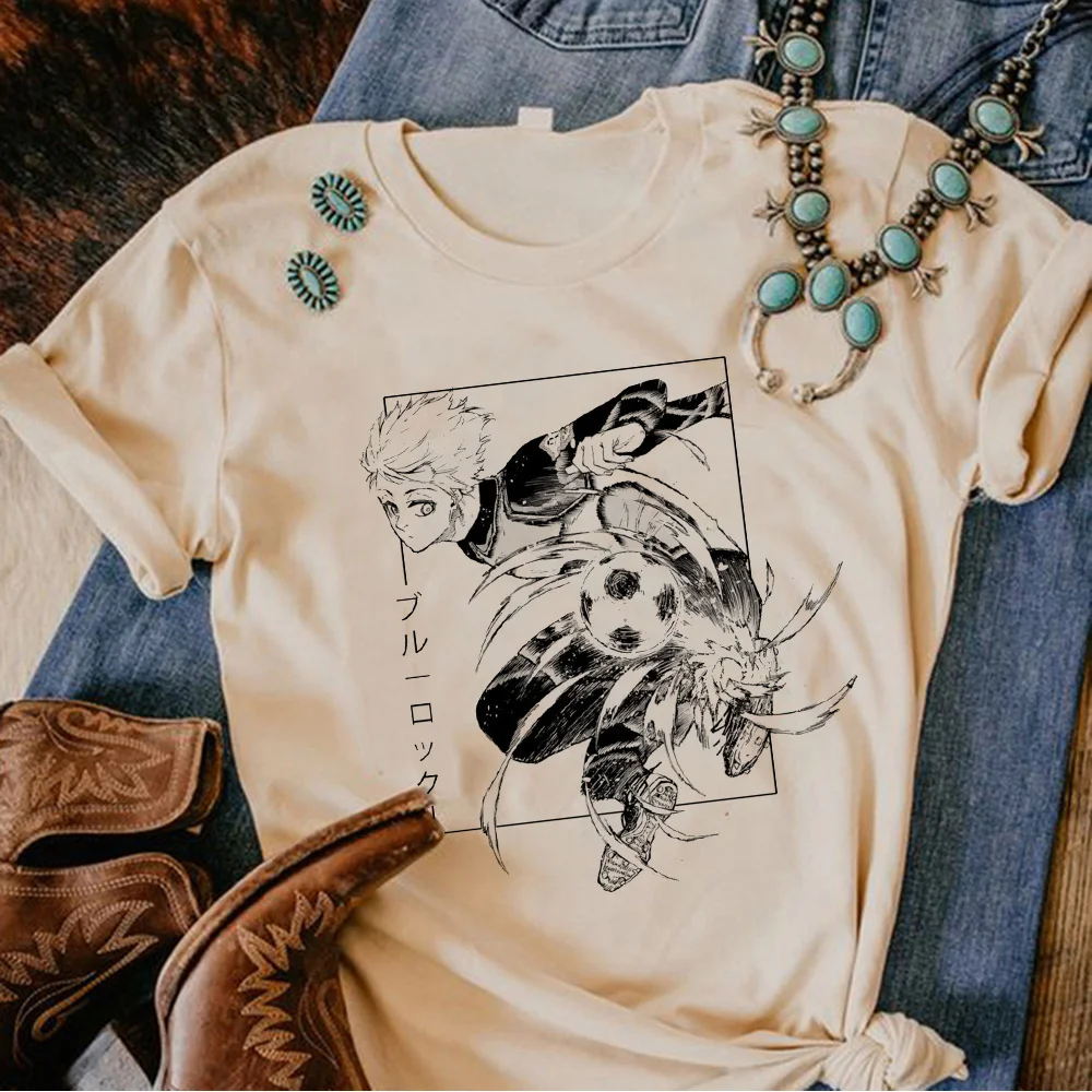 Blue Lock t shirt women anime funny harajuku top female graphic designer clothing
Blue Lock t shirt women anime funny harajuku top female graphic designer clothing