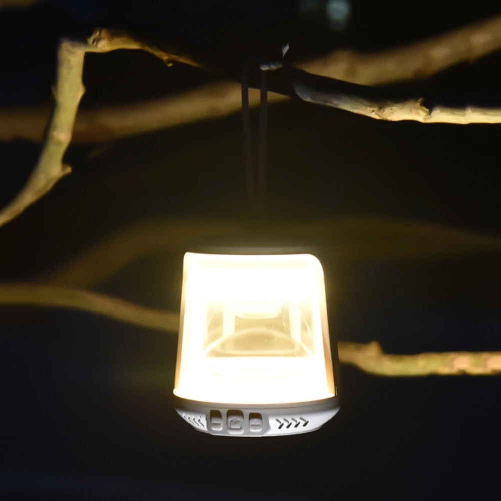 1400mAh Camping Lantern Type-C Rechargeable Bluetooth-compatible Speaker Atmosphere Lamp IPX4 Waterproof for Hiking Picnic
1400mAh Camping Lantern Type-C Rechargeable Bluetooth-compatible Speaker Atmosphere Lamp IPX4 Waterproof for Hiking Picnic