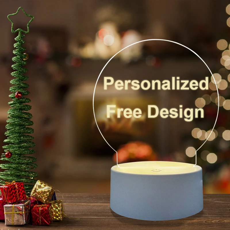 Personalized Custom Gifts 3D Night Lamp DIY Text Customized Nightlight Wedding Anniversary Birthday Christmas Valentines Gift
Personalized Custom Gifts 3D Night Lamp DIY Text Customized Nightlight Wedding Anniversary Birthday Christmas Valentines Gift