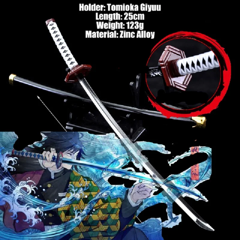 Demon Slayer Sword 25cm Agatsuma Zenitsu Nichirin Blade Alloy Katana Sword Japanese Anime Weapon Model Gift Toys for Children
Demon Slayer Sword 25cm Agatsuma Zenitsu Nichirin Blade Alloy Katana Sword Japanese Anime Weapon Model Gift Toys for Children