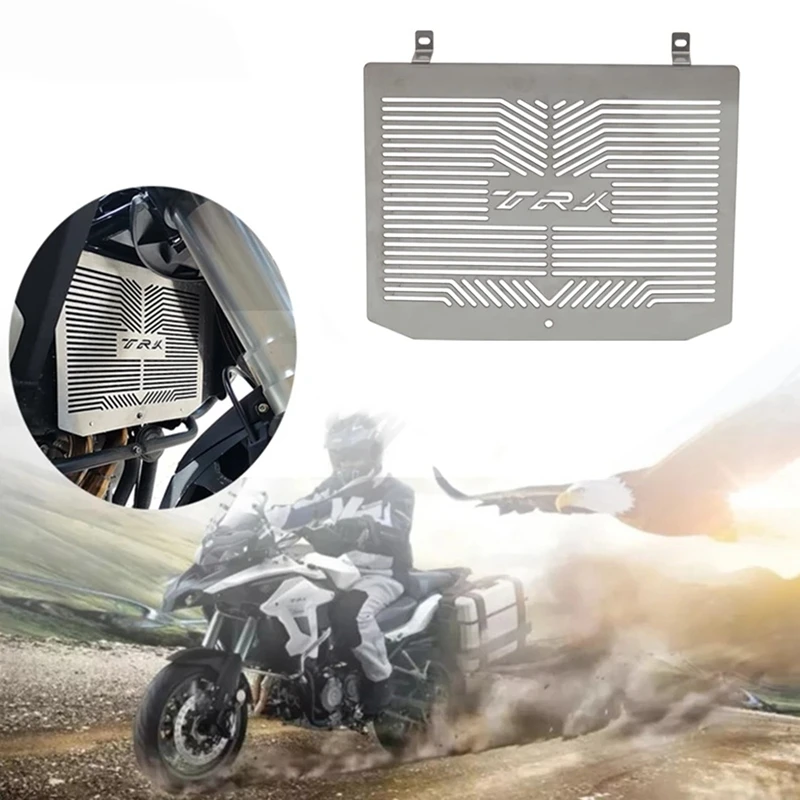 Защитная решетка радиатора из нержавеющей стали для мотоцикла Benelli Jinpeng 502 TRK502 2017-2020 
Защитная решетка радиатора из нержавеющей стали для мотоцикла Benelli Jinpeng 502 TRK502 2017-2020