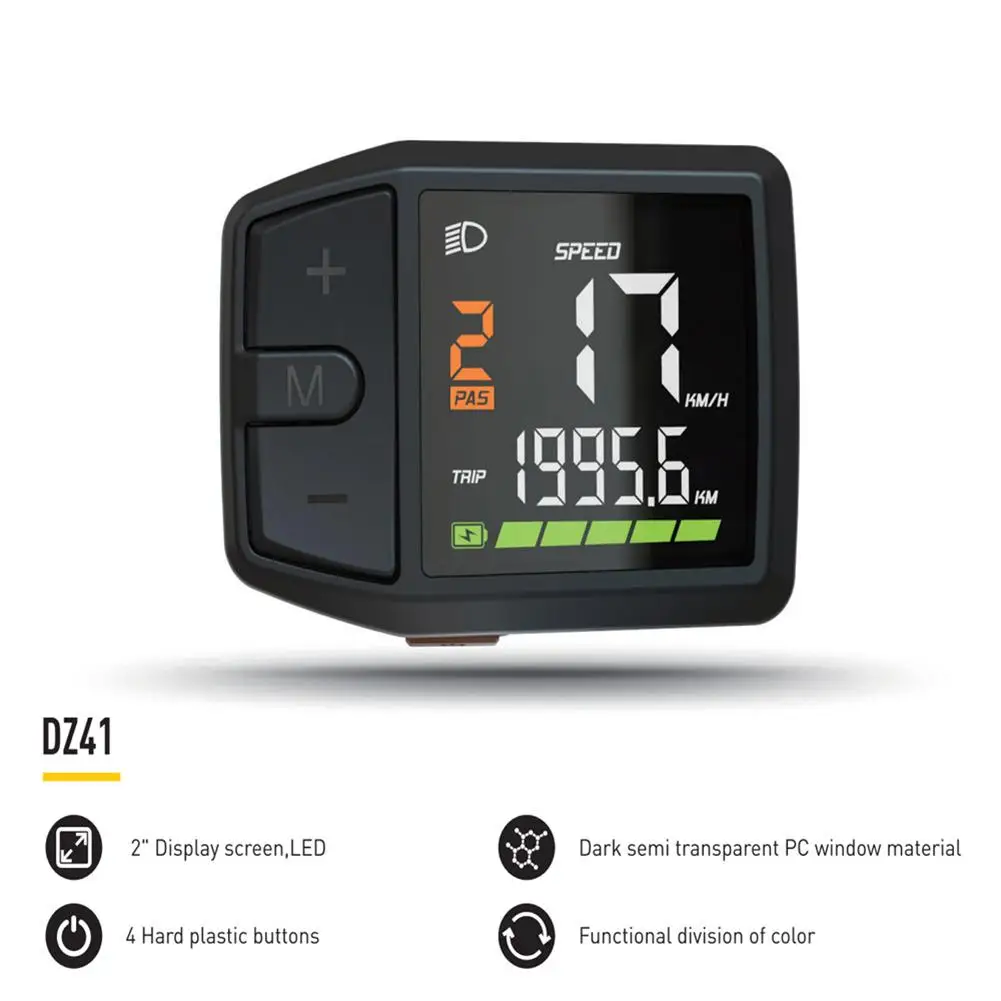 Bafang-dz41 Hd Meter Ip65 Waterproof Colorful Lcd Display Compatible For Bafang Bbs01 Bbs02 Mid Motor
Bafang-dz41 Hd Meter Ip65 Waterproof Colorful Lcd Display Compatible For Bafang Bbs01 Bbs02 Mid Motor