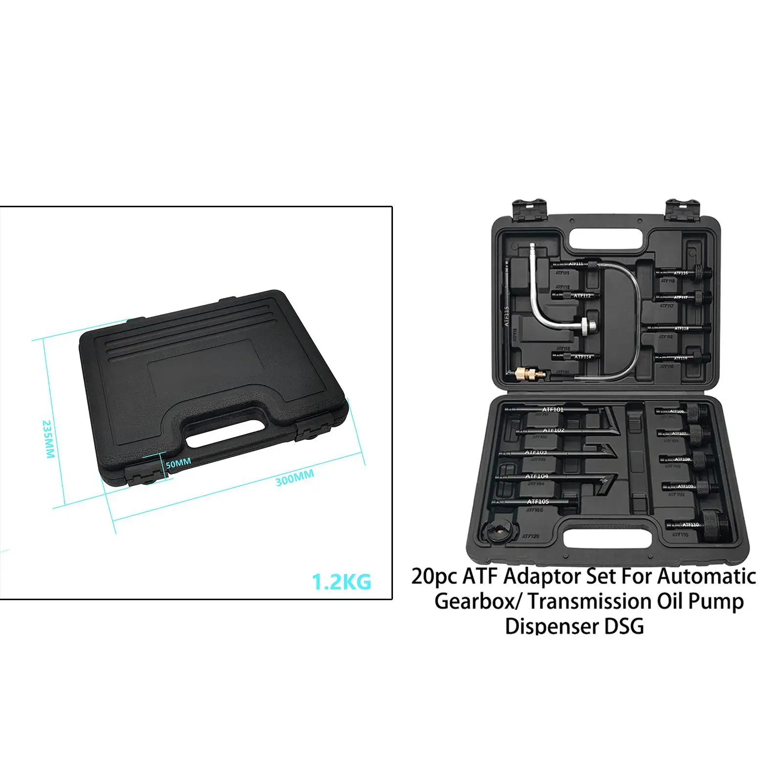 20pcs Car ATF Adapter Set Filler Adapters Automatic Fluid Repair Accessories Parts Tools for Transmission Oil Pump Dispenser
20pcs Car ATF Adapter Set Filler Adapters Automatic Fluid Repair Accessories Parts Tools for Transmission Oil Pump Dispenser