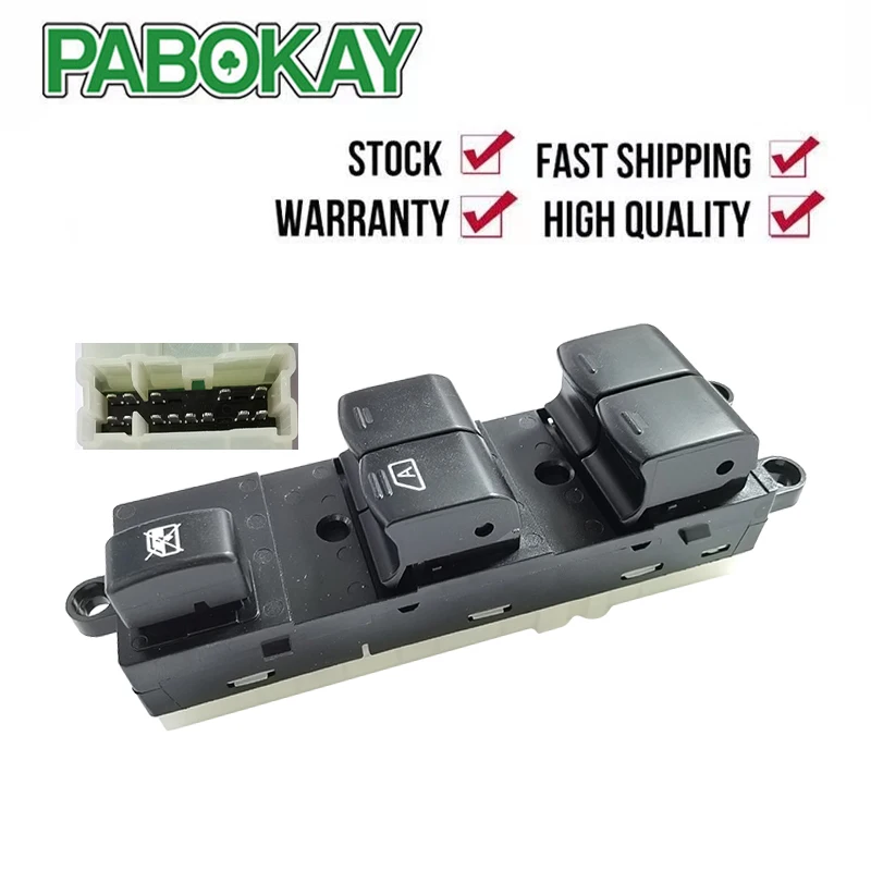 Master Electric Power Window Lifter Switch For Nissan Qashqai J10 2.0 dCi 4WD Navara D40 Vehicles Car QZ 25401JD001 25401BB60B
Master Electric Power Window Lifter Switch For Nissan Qashqai J10 2.0 dCi 4WD Navara D40 Vehicles Car QZ 25401JD001 25401BB60B