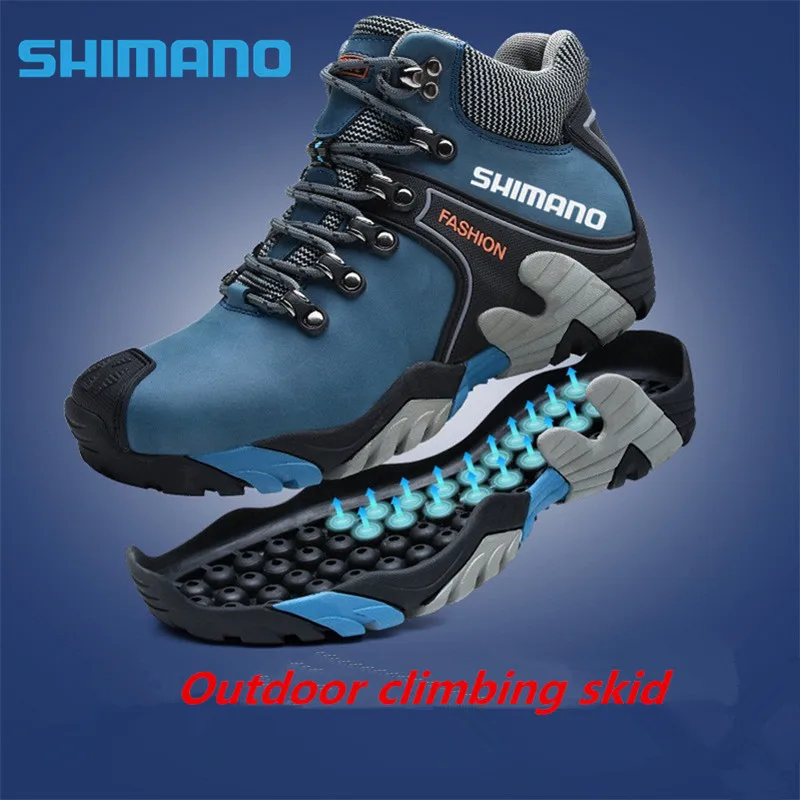 2022 Shimano Fishing Waterproof Shoes Men's Winter Plus Velvet Warm Martin Boots Mountaineering Non-slip Wear-resistant Shoe
2022 Shimano Fishing Waterproof Shoes Men's Winter Plus Velvet Warm Martin Boots Mountaineering Non-slip Wear-resistant Shoe
