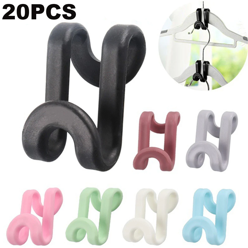 20Pcs Mini Clothes Hanger for Closet Connector Hooks Cascading Bedroom Plastic Wardrobe Coat Organizer Rack Holder Space Saving
20Pcs Mini Clothes Hanger for Closet Connector Hooks Cascading Bedroom Plastic Wardrobe Coat Organizer Rack Holder Space Saving