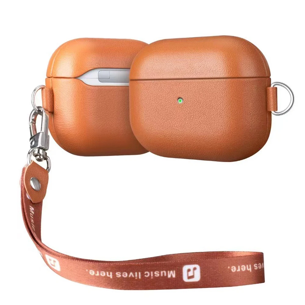 PU Leather For Airpods 3 Case Bluetooth Earphone Protective Cover For Apple Airpods 3 Cases with Anti lost Buckle
PU Leather For Airpods 3 Case Bluetooth Earphone Protective Cover For Apple Airpods 3 Cases with Anti lost Buckle