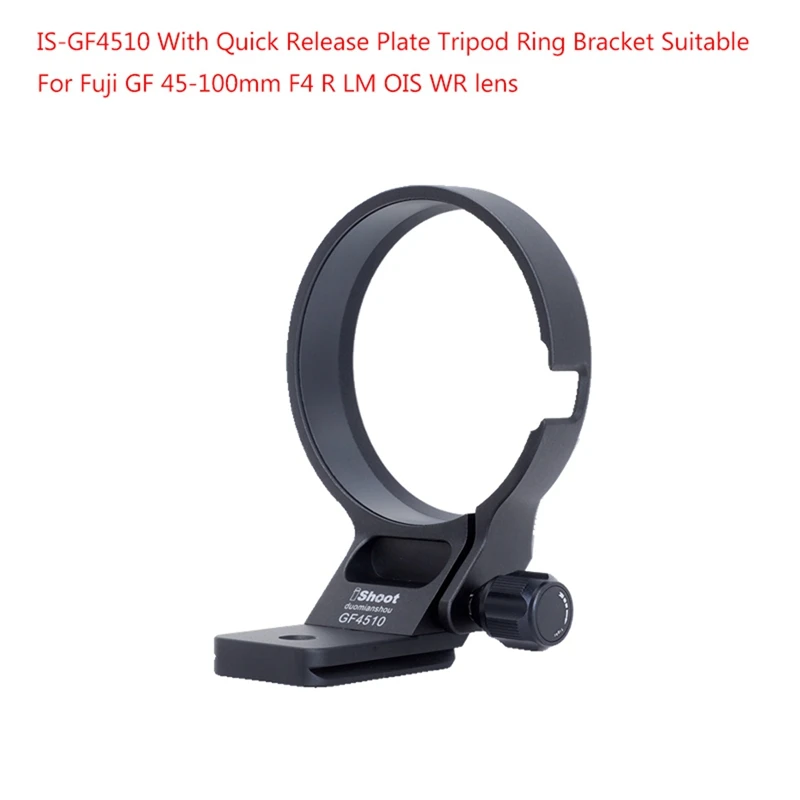 ISHOOT 86Mm Tripod Mount Ring Lens Collar For Fujifilm Fuji GF 45-100Mm F4 R LM OIS WR Lens IS-GF4510 Camera Quick Release Plate
ISHOOT 86Mm Tripod Mount Ring Lens Collar For Fujifilm Fuji GF 45-100Mm F4 R LM OIS WR Lens IS-GF4510 Camera Quick Release Plate