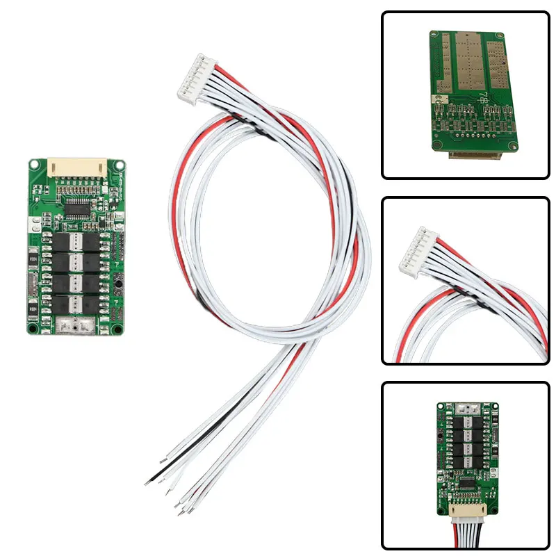 BMS 7S 24V 18A Li-ion Lithium Battery Charging Protection Board Common Port 60*33*7mm For Ebike/Escooter Power Tool Batteries
BMS 7S 24V 18A Li-ion Lithium Battery Charging Protection Board Common Port 60*33*7mm For Ebike/Escooter Power Tool Batteries