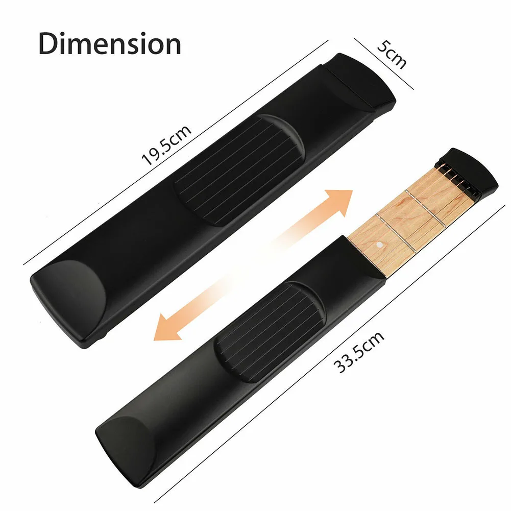 1pc Portable 6 String Pocket Guitar With Bag Wrench 4 And 6 Frets Guitar Chord Trainer Finger Practice For Beginners Training
1pc Portable 6 String Pocket Guitar With Bag Wrench 4 And 6 Frets Guitar Chord Trainer Finger Practice For Beginners Training