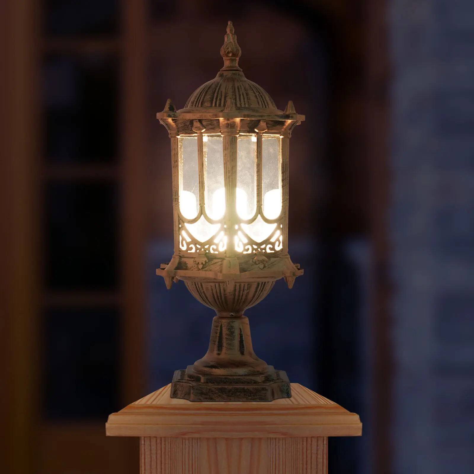 Vintage Post Pole Light Outdoor Garden Patio Yard Lantern Lamp Lighting Fixture Waterproof Bronze Wall Light
Vintage Post Pole Light Outdoor Garden Patio Yard Lantern Lamp Lighting Fixture Waterproof Bronze Wall Light