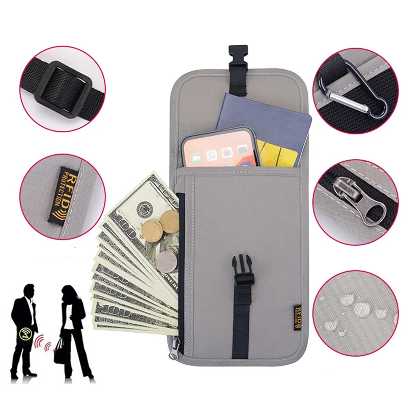 Passport ID Bag Travel Multi-Functional Hanging Neck Small Ticket High Quality Coin Purse Zipper Protective Cover
Passport ID Bag Travel Multi-Functional Hanging Neck Small Ticket High Quality Coin Purse Zipper Protective Cover