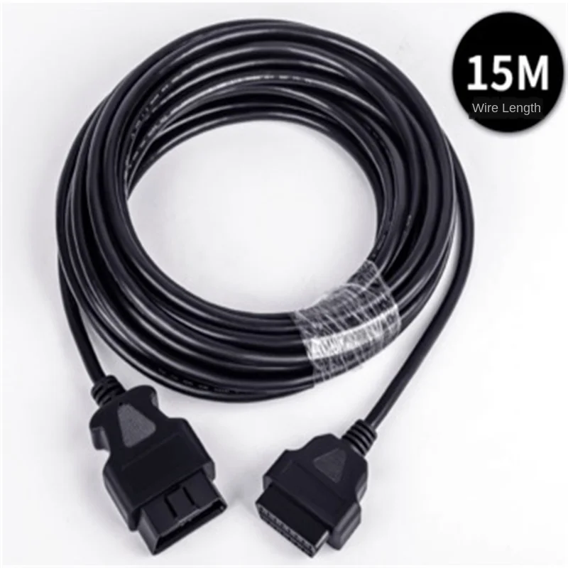 Кабель-удлинитель OBD2, 16-контактный штекер-гнездо, разъем OBDII для автомобильного диагностического инструмента, 0,3 м/1,5 м/3,5 м/5 м/10 м
Кабель-удлинитель OBD2, 16-контактный штекер-гнездо, разъем OBDII для автомобильного диагностического инструмента, 0,3 м/1,5 м/3,5 м/5 м/10 м