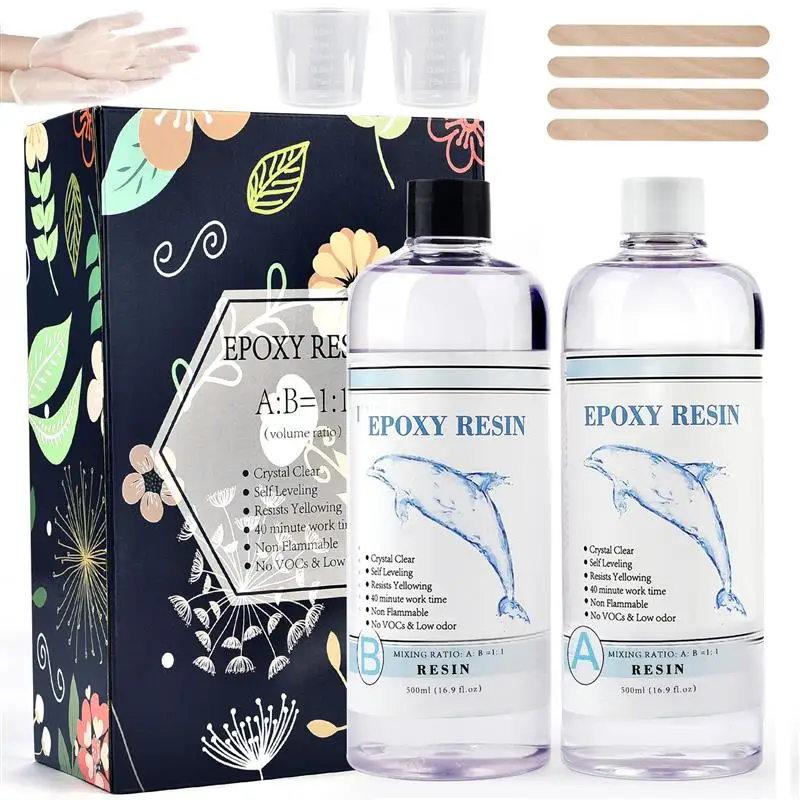 1:1 AB Epoxy Resin Glue Kits High Adhesive Glue Set Glove Measuring Cup Stirring Rod DIY Resin Mold Jewelry Making Supplies Kits 
1:1 AB Epoxy Resin Glue Kits High Adhesive Glue Set Glove Measuring Cup Stirring Rod DIY Resin Mold Jewelry Making Supplies Kits