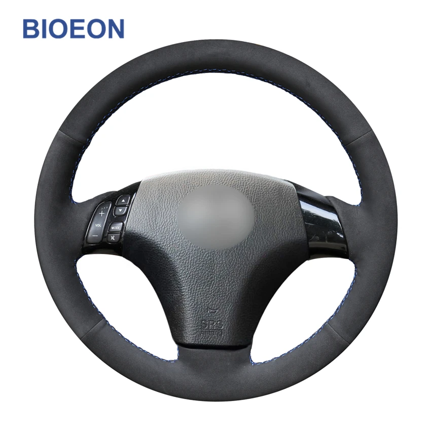 Hand Sewing Black Synthetic Suede Car Steering Wheel Covers for Mazda 3 Axela Mazda 5 Mazda 6 Atenza Mazda MPV 2004-2006
Hand Sewing Black Synthetic Suede Car Steering Wheel Covers for Mazda 3 Axela Mazda 5 Mazda 6 Atenza Mazda MPV 2004-2006