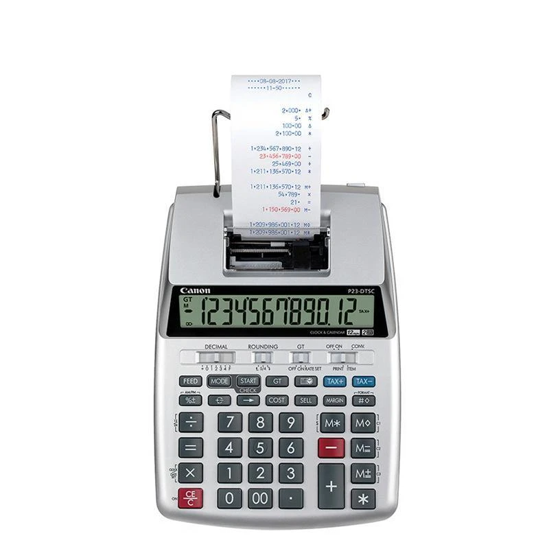 Canon P23-Dhv G Print Calculator Paper Output Calculator Bank Accounting Financial Printing Computer Leather Line Coding Machine
Canon P23-Dhv G Print Calculator Paper Output Calculator Bank Accounting Financial Printing Computer Leather Line Coding Machine