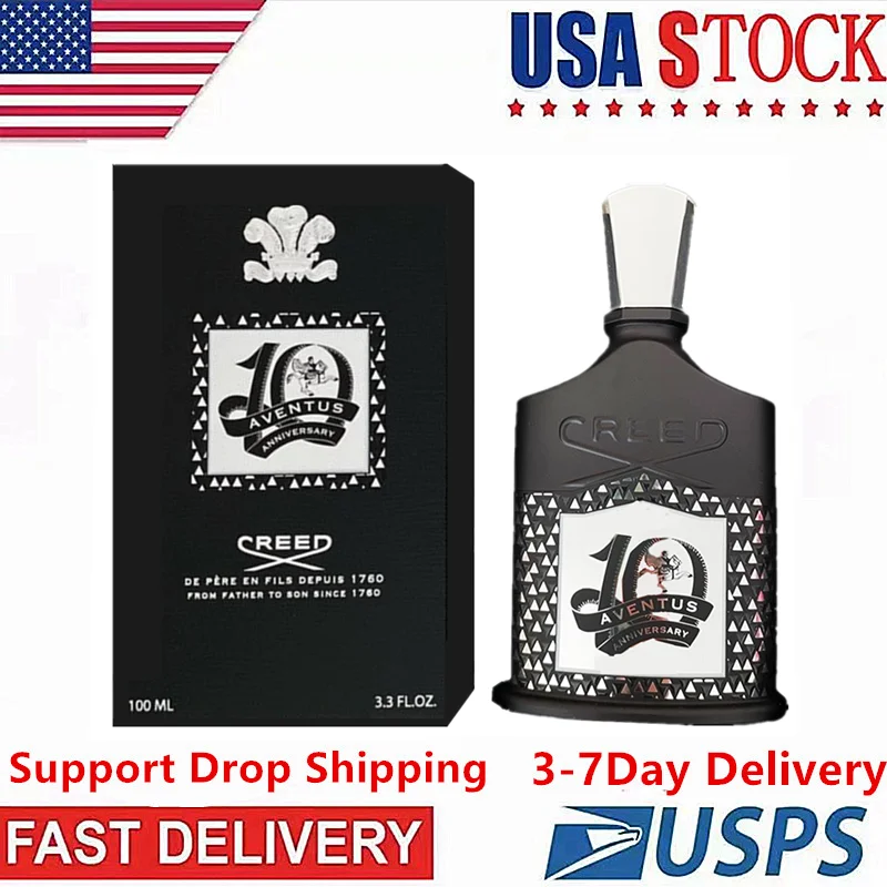 High Quality Perfumes 100ml Creed 10th Anniversary Long Lasting Fragrance US Fast Delivery
High Quality Perfumes 100ml Creed 10th Anniversary Long Lasting Fragrance US Fast Delivery