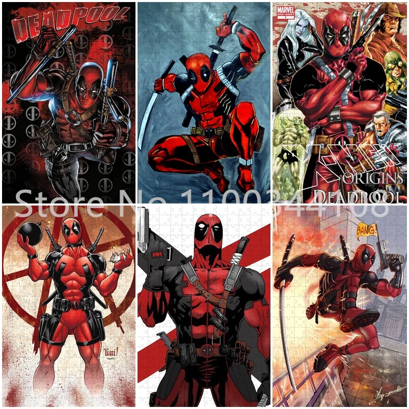 1000 шт. Disney Dealpool забавные головоломки Marvel злодей герой деревянные головоломки для взрослых декомпрессионные игры игрушки
1000 шт. Disney Dealpool забавные головоломки Marvel злодей герой деревянные головоломки для взрослых декомпрессионные игры игрушки