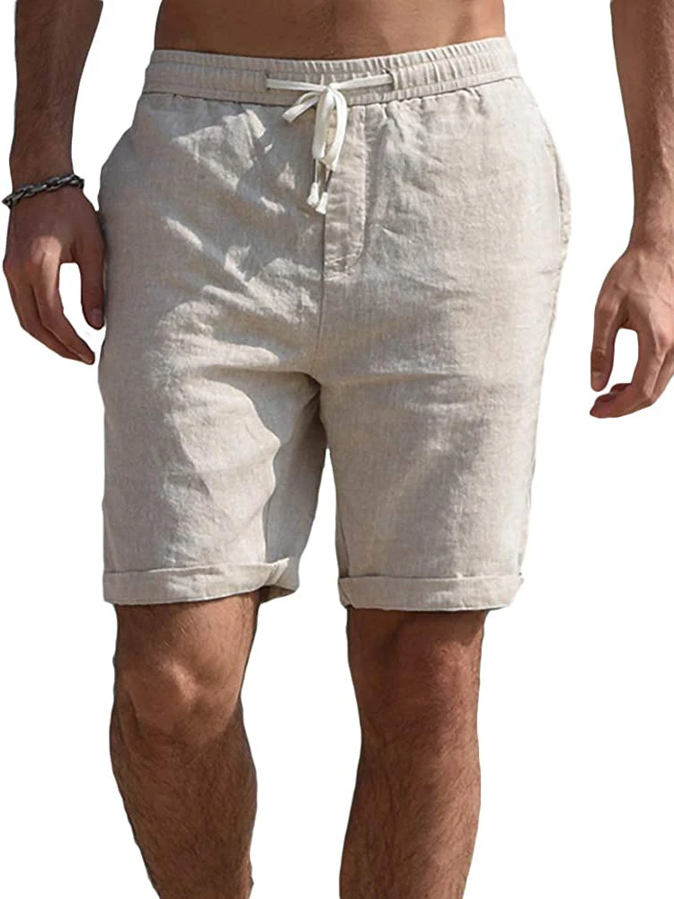 Men Beach Casual Loose Drawstring Short Pant 2022 Summer Fashion Mid Waist Mens Shorts Vintage Solid Color Cotton Linen Shorts
Men Beach Casual Loose Drawstring Short Pant 2022 Summer Fashion Mid Waist Mens Shorts Vintage Solid Color Cotton Linen Shorts