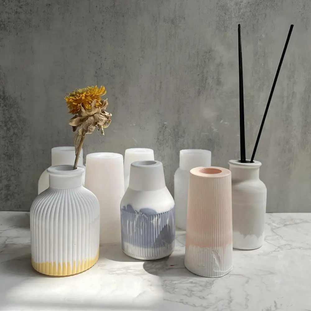 Planter Vases Silicone Molds For DIY Epoxy Plaster Concrete Flower Pot Injection Mould Gardening Decor Home Crafts Handmade Gift
Planter Vases Silicone Molds For DIY Epoxy Plaster Concrete Flower Pot Injection Mould Gardening Decor Home Crafts Handmade Gift