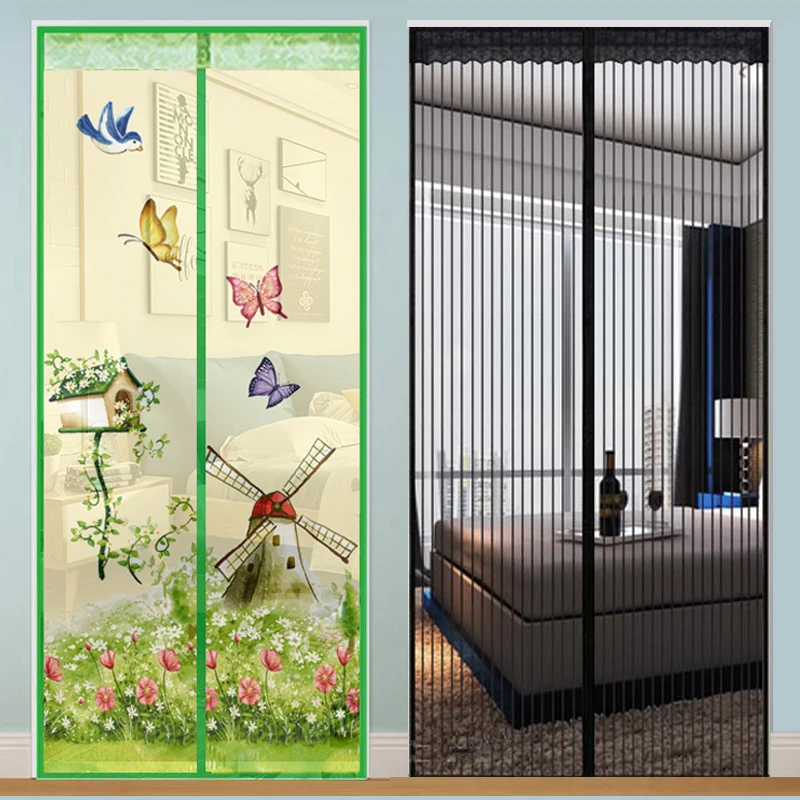 Hands-free Magnetic Mosquito net door screen mesh Automatic Closing Anti Mosquito Insect Fly Bug door curtain net Custom Size
Hands-free Magnetic Mosquito net door screen mesh Automatic Closing Anti Mosquito Insect Fly Bug door curtain net Custom Size