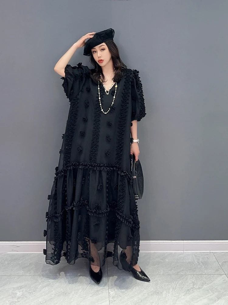 SuperAen 2023 Весна Лето Новое корейское модное Повседневное Платье макси с v-образным вырезом для женщин
SuperAen 2023 Весна Лето Новое корейское модное Повседневное Платье макси с v-образным вырезом для женщин