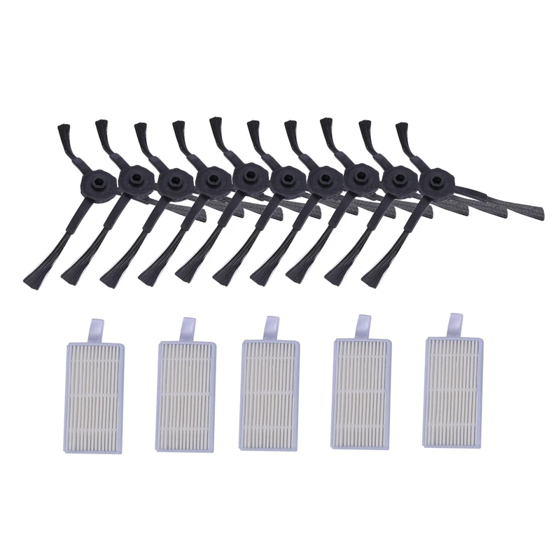 Vacuum Cleaner Accessories Kit For Panda X500,Gutrend Joy90/Fun 110, Ecovacs Cr120/Cen540 Hepa Filter X 5Pcs + Side Brush X 10
Vacuum Cleaner Accessories Kit For Panda X500,Gutrend Joy90/Fun 110, Ecovacs Cr120/Cen540 Hepa Filter X 5Pcs + Side Brush X 10