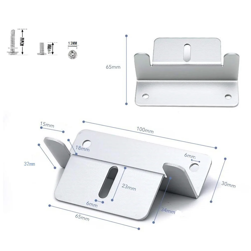 Solar Panel Brackets RV Wall Z Brackets Aluminium Alloy Boat Cap Bolts Flat Roof Improvement Mount Spring Washer
Solar Panel Brackets RV Wall Z Brackets Aluminium Alloy Boat Cap Bolts Flat Roof Improvement Mount Spring Washer