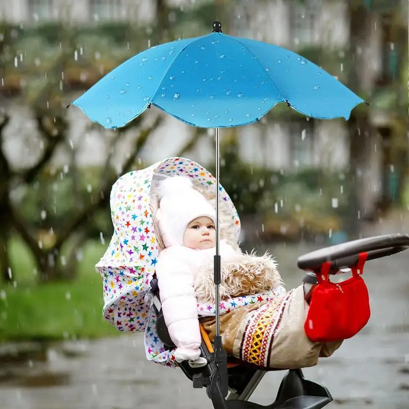 UV Protection Sunscree Parasol Rainproof Baby Umbrella Infant Stroller Shade Cover Can Bent Freely Universal Stroller Accessorie
UV Protection Sunscree Parasol Rainproof Baby Umbrella Infant Stroller Shade Cover Can Bent Freely Universal Stroller Accessorie