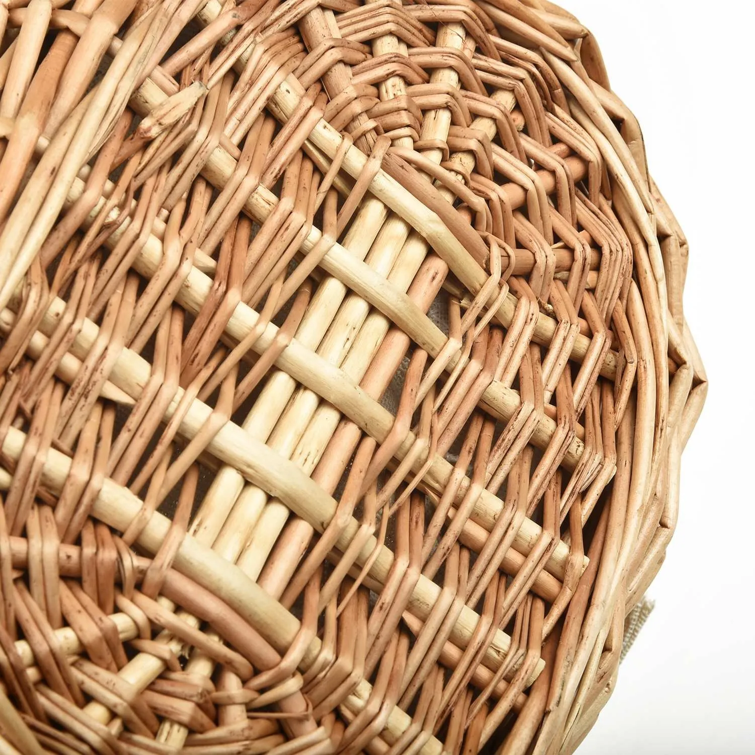 Outdoor Picnic Basket Woven Wicker Basket With Handle And Cloth Lining For Food Sundry Container Fruit Storage Kitchen Organizer
Outdoor Picnic Basket Woven Wicker Basket With Handle And Cloth Lining For Food Sundry Container Fruit Storage Kitchen Organizer