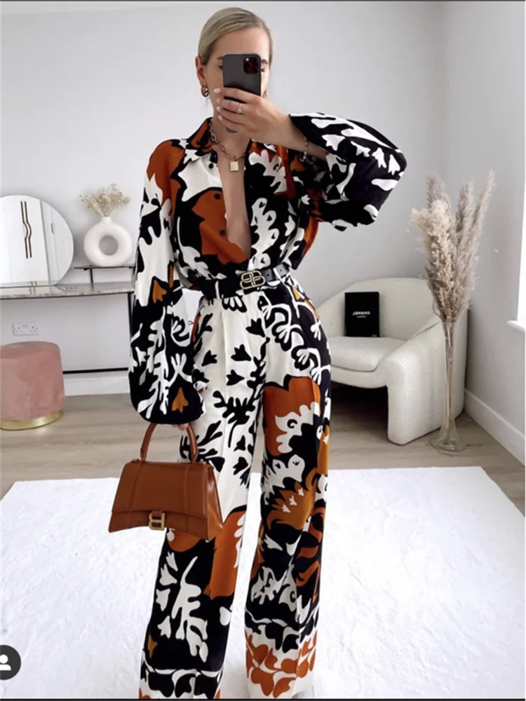TRAF 2022 Print Women Shirt Vintage Collared Button Up Shirt Woman Puff Long Sleeve Top Female Fashion Streetwear Casual Blouses
TRAF 2022 Print Women Shirt Vintage Collared Button Up Shirt Woman Puff Long Sleeve Top Female Fashion Streetwear Casual Blouses