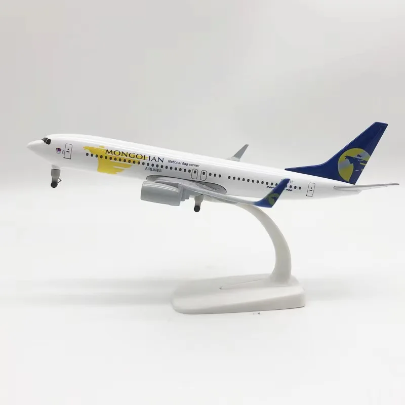 20cm Monglia Air Mongolian Airlines Boeing 737 B737 Airways Diecast Airplane Model Plane Aircraft with Wheels Landing Gears Gift
20cm Monglia Air Mongolian Airlines Boeing 737 B737 Airways Diecast Airplane Model Plane Aircraft with Wheels Landing Gears Gift