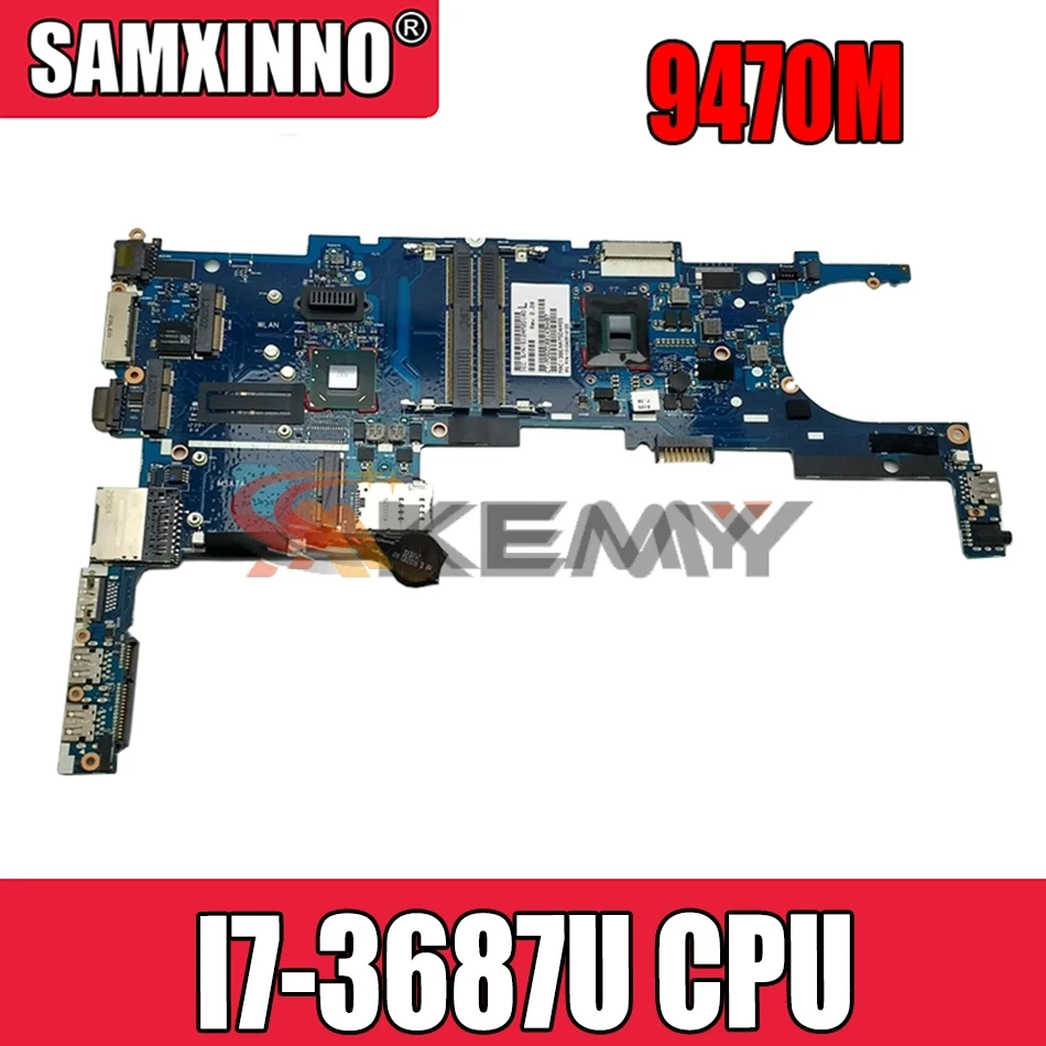 Akemy For HP 9470M Laptop Motherboard 717844-601 717844-501 717844-001 WITH I7-3687U CPU 6050A2514101-MB-A02
Akemy For HP 9470M Laptop Motherboard 717844-601 717844-501 717844-001 WITH I7-3687U CPU 6050A2514101-MB-A02