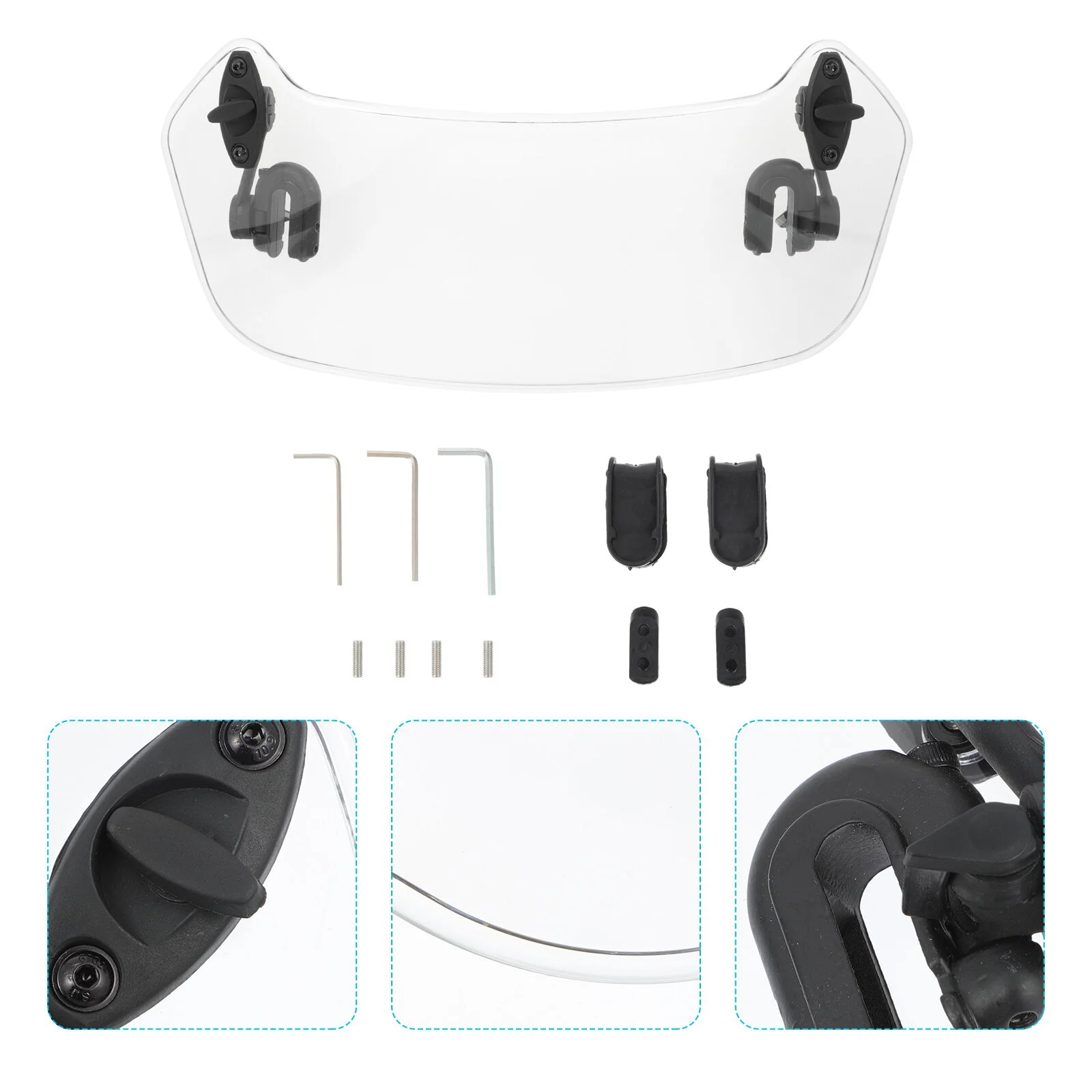 Protective Wind Deflector Windshield Protector Windshield Deflector Adjustable Abs
Protective Wind Deflector Windshield Protector Windshield Deflector Adjustable Abs