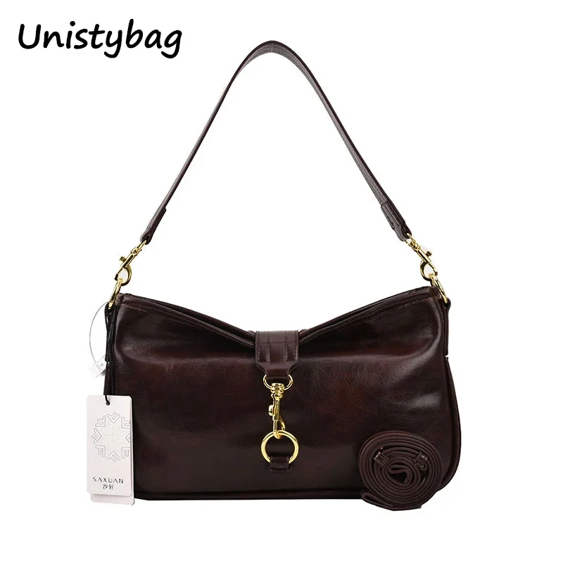 Unistybag Vintage Shoulder Bag Fashion Crossbody Bags for Women Luxury Satchel Hobo Bag Female Underarm Bag Designer Handbags
Unistybag Vintage Shoulder Bag Fashion Crossbody Bags for Women Luxury Satchel Hobo Bag Female Underarm Bag Designer Handbags