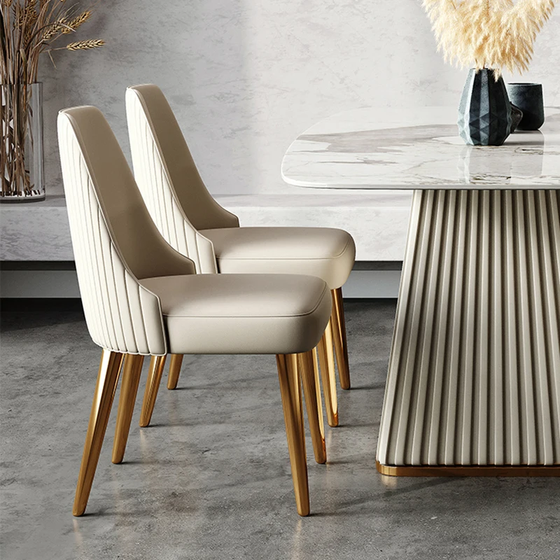 Relax Luxury Dining Chairs Kitchen Mobile Metal Design Dining Chairs Bedroom Minimalist Sedie Pranzo Moderne Funky Furnitures
Relax Luxury Dining Chairs Kitchen Mobile Metal Design Dining Chairs Bedroom Minimalist Sedie Pranzo Moderne Funky Furnitures